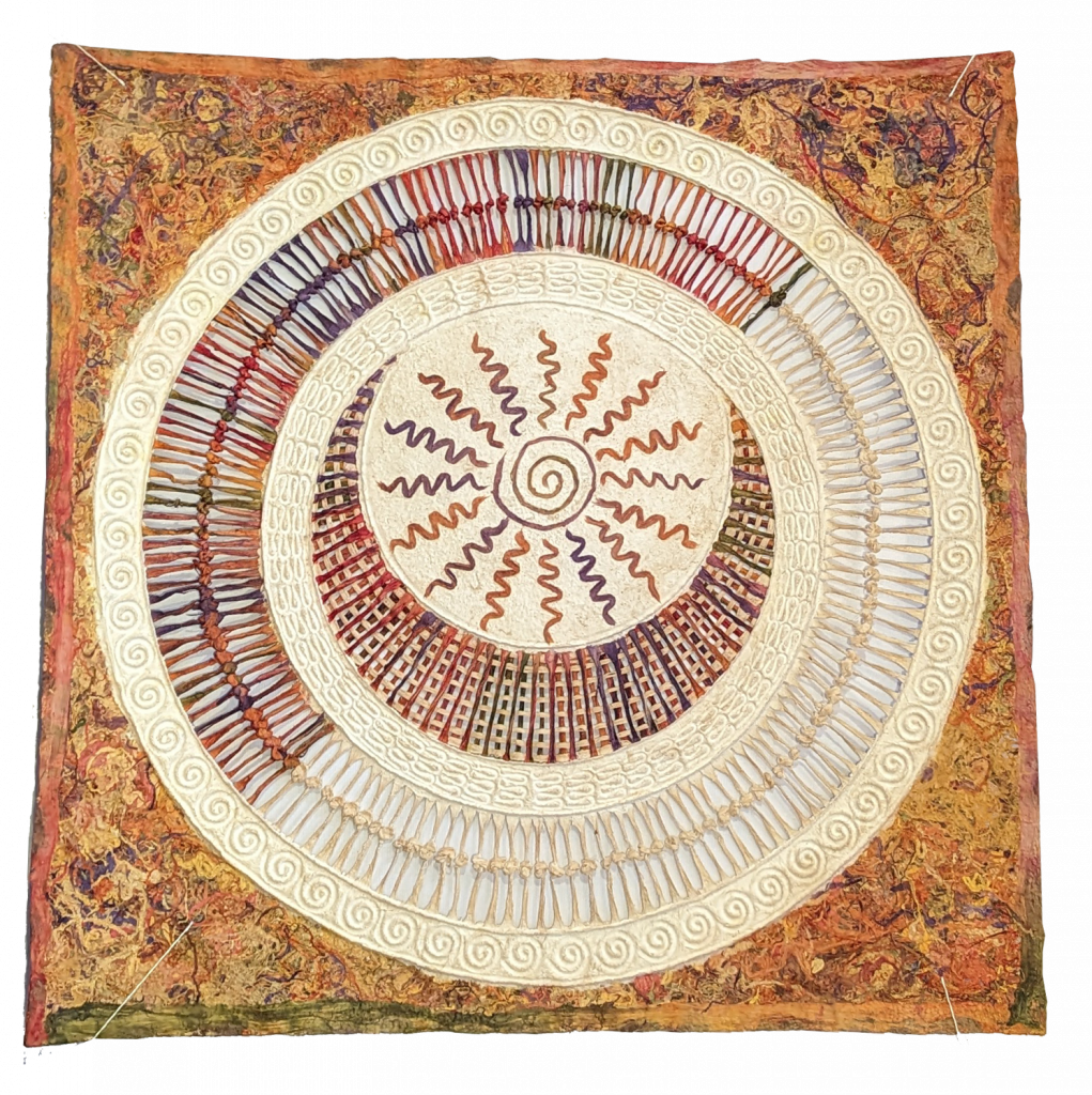 Oeuvre Elranita broderie mexicaine