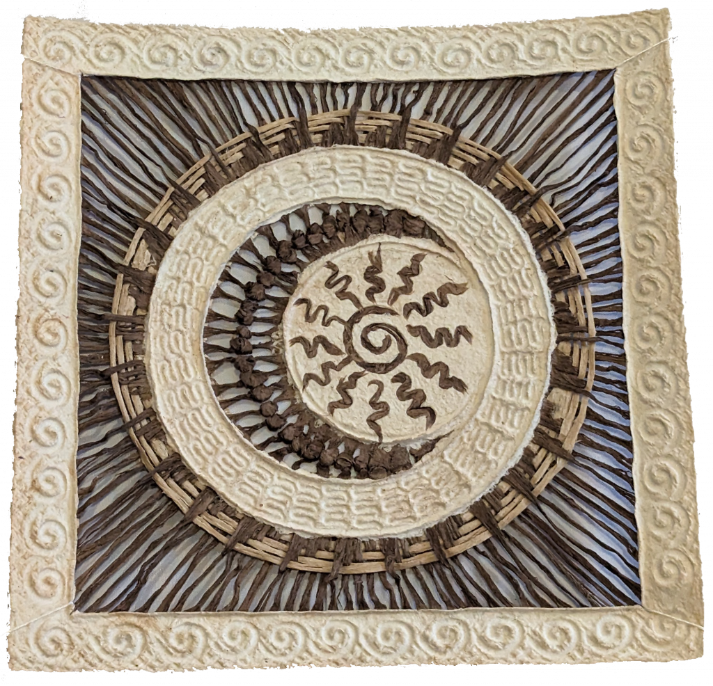 tableau mexicain brodé